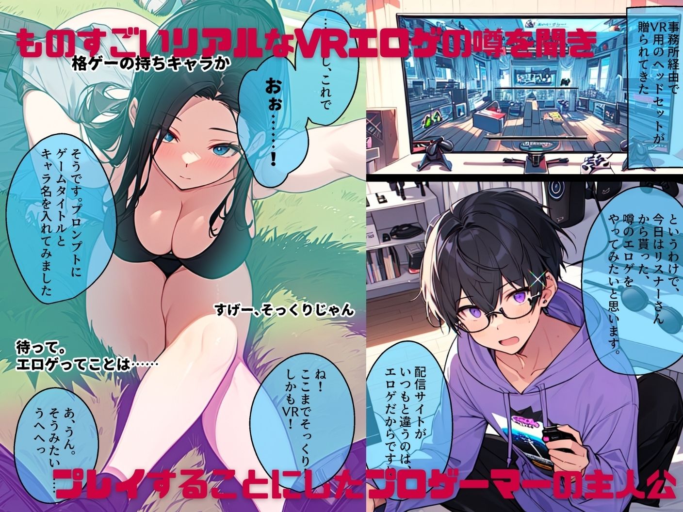 AI GIRL OVERDOSE総集編01 ep1〜3 サンプル8ページ目