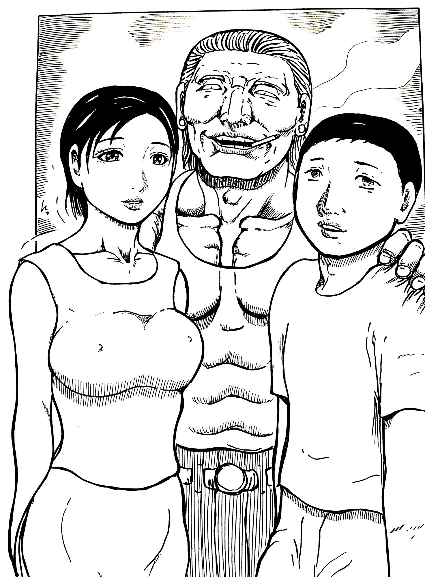 清潔妻 サンプル9ページ目