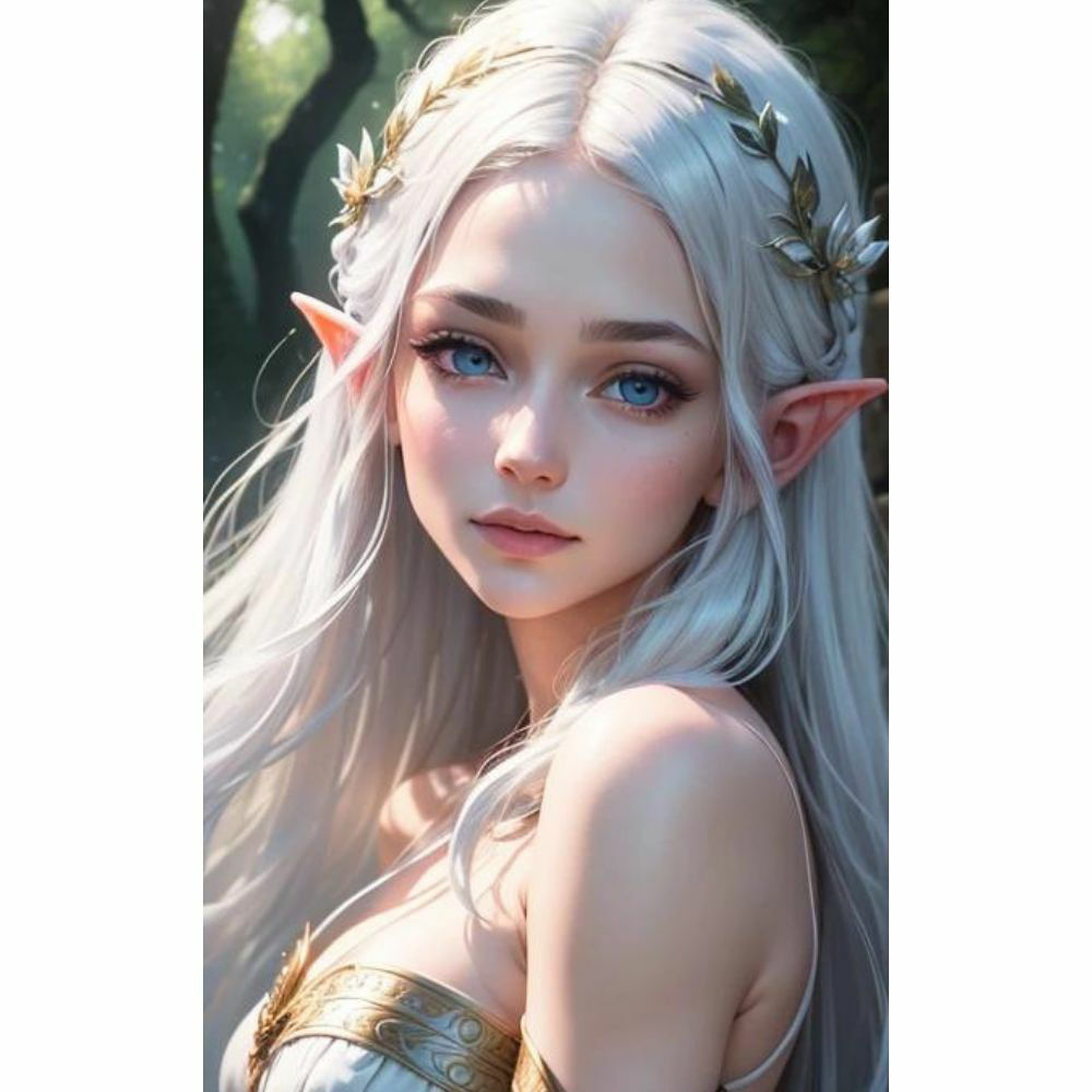 幻想の誘い:セクシー・エルフの美 サンプル5ページ目