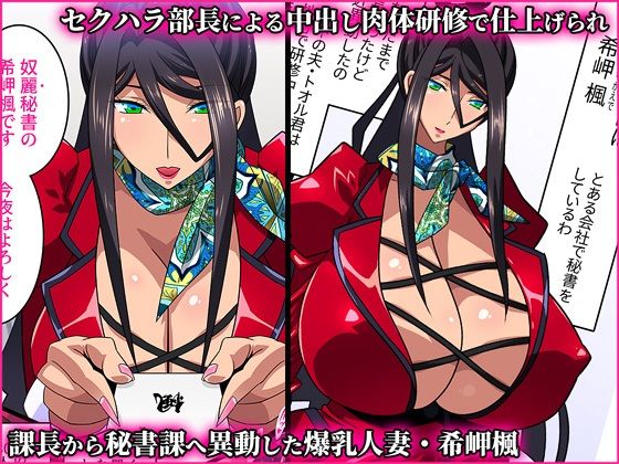 希岬楓 2 -爆乳人妻秘書の中出し肉体接待/媚薬潮吹き射乳アクメ- サンプル1ページ目