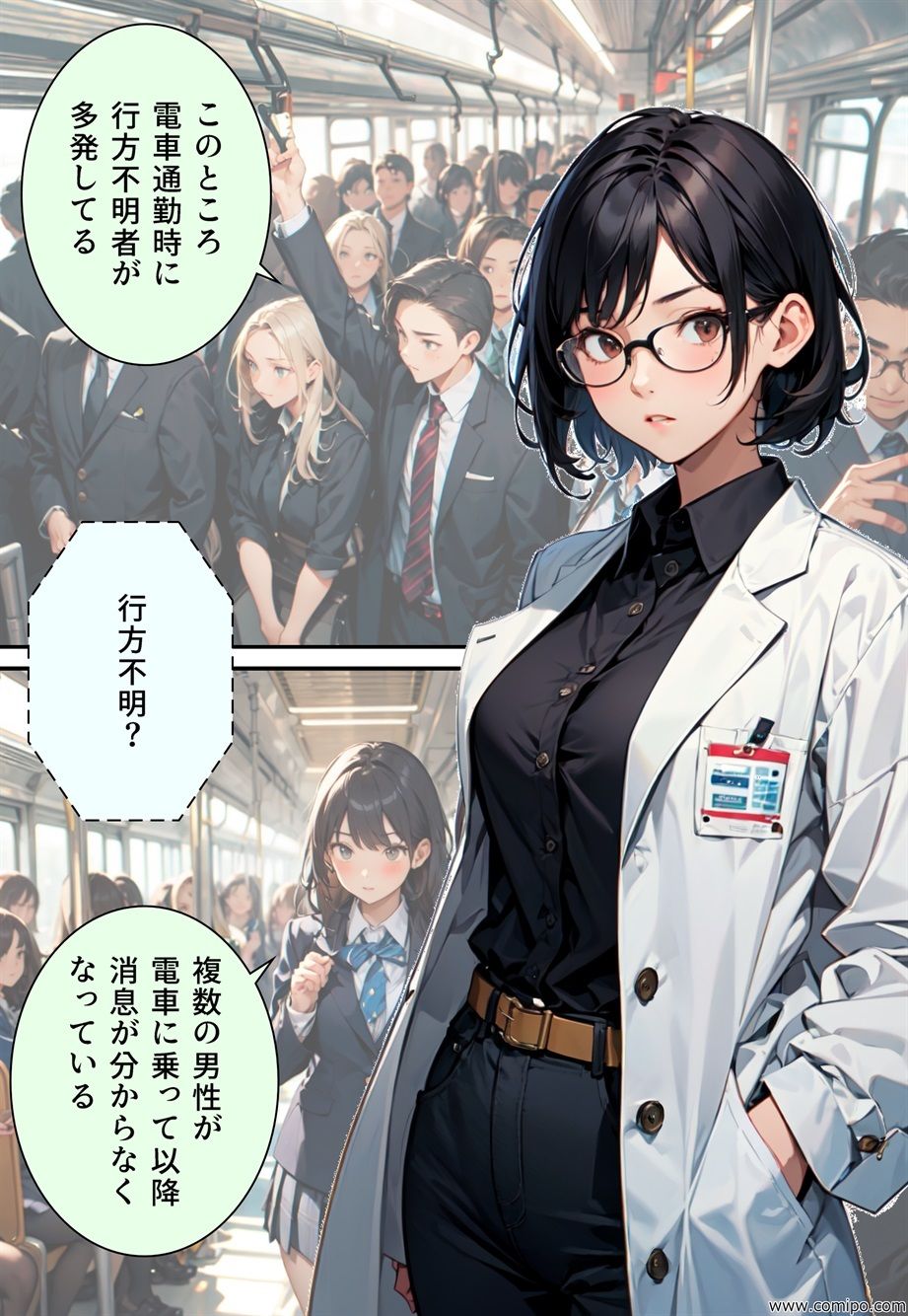 真・正義戦士ジャスティス・ボーイ 完全版 第3巻 「怪人・カモシカ娘とJK制服」 サンプル1ページ目