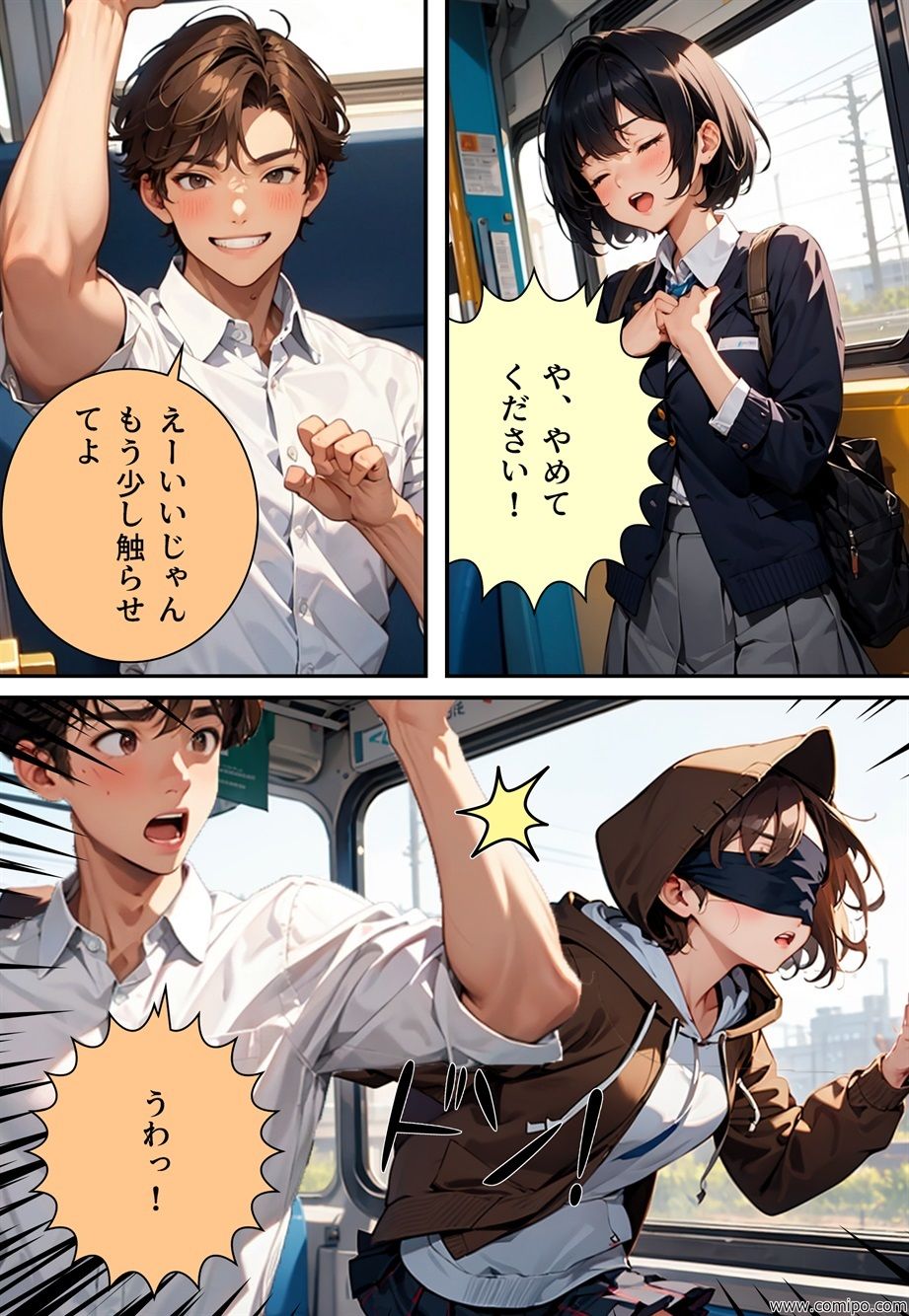 真・正義戦士ジャスティス・ボーイ 完全版 第3巻 「怪人・カモシカ娘とJK制服」 サンプル7ページ目
