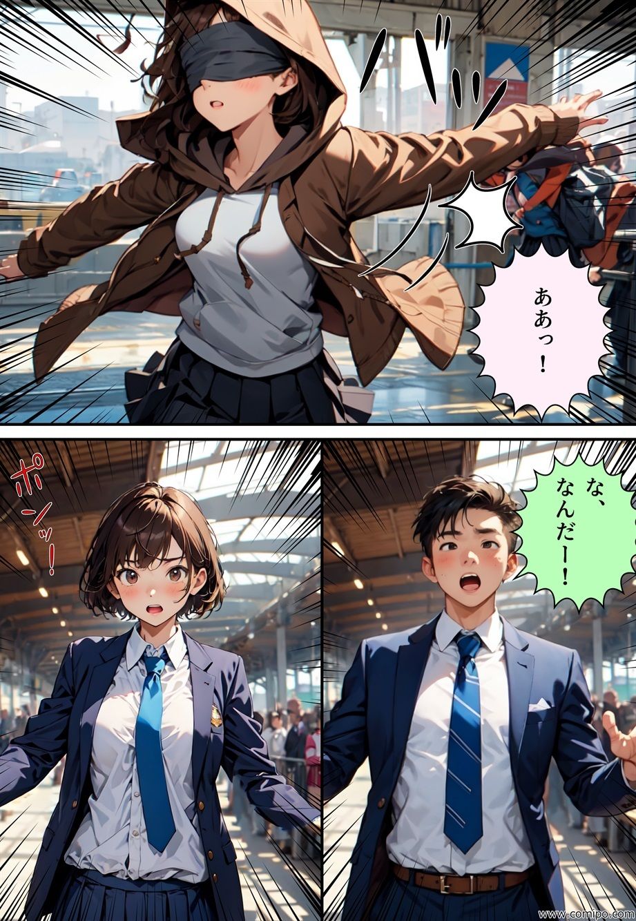 真・正義戦士ジャスティス・ボーイ 完全版 第3巻 「怪人・カモシカ娘とJK制服」 サンプル9ページ目