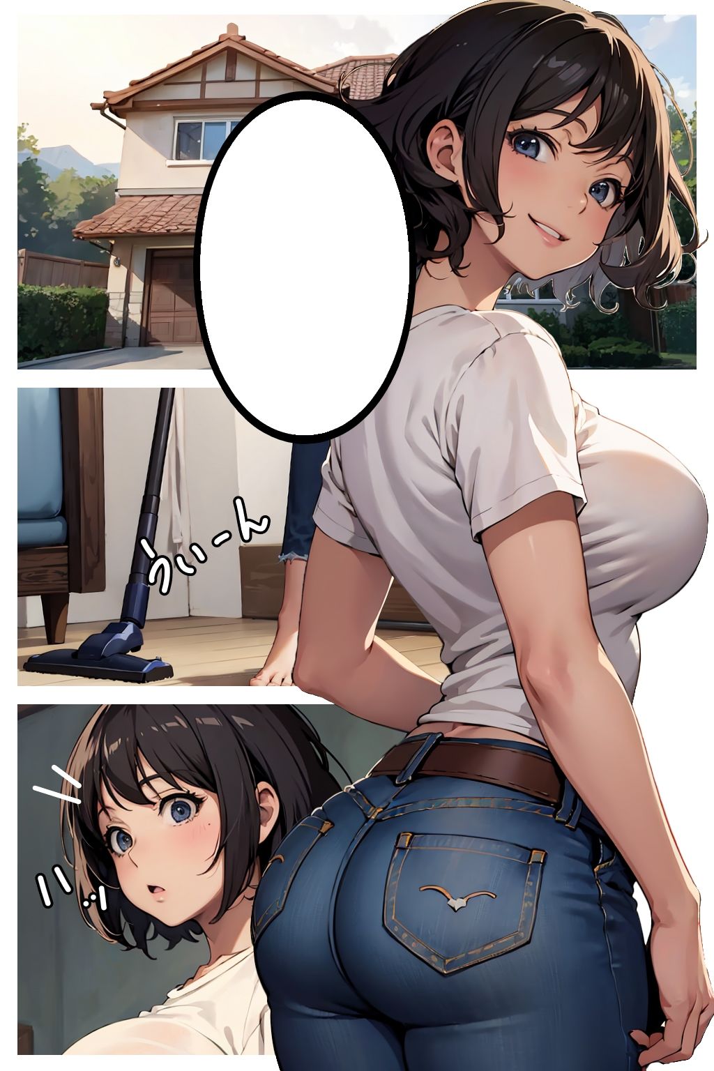 僕ママに中出しする！ サンプル1ページ目