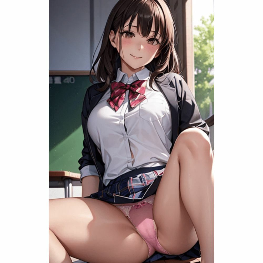 女の子のパンツを下から覗く:ローアングル サンプル7ページ目