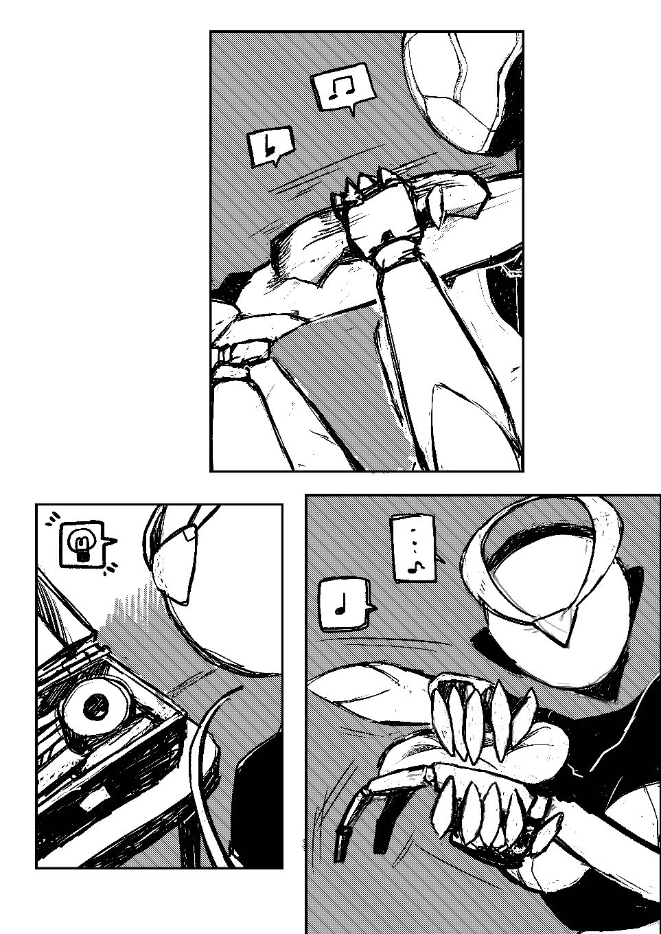 寄生乗っ取り合同誌身体操作特集号＆洗 サンプル7ページ目