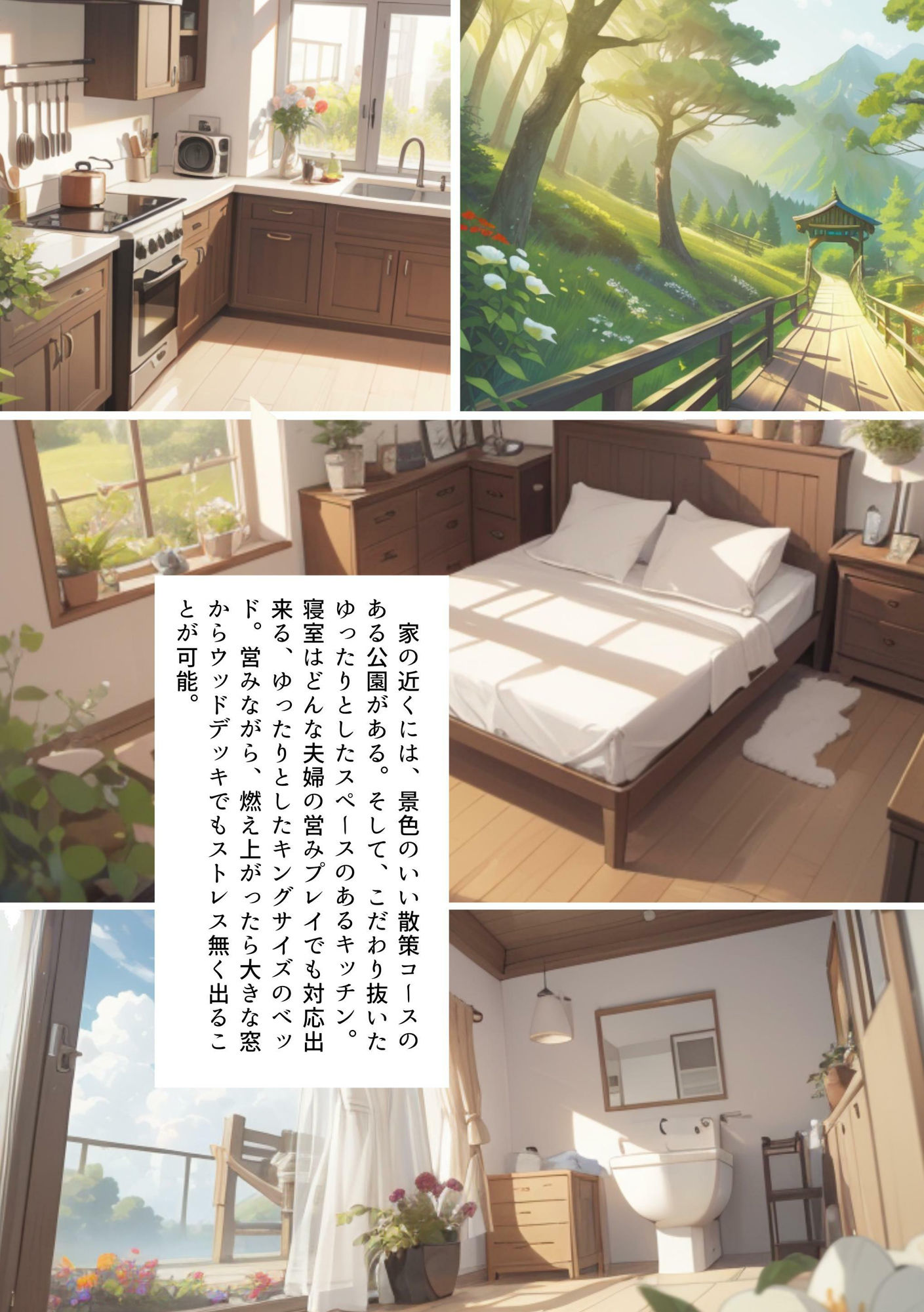 異世界マキバものがたり サンプル3ページ目