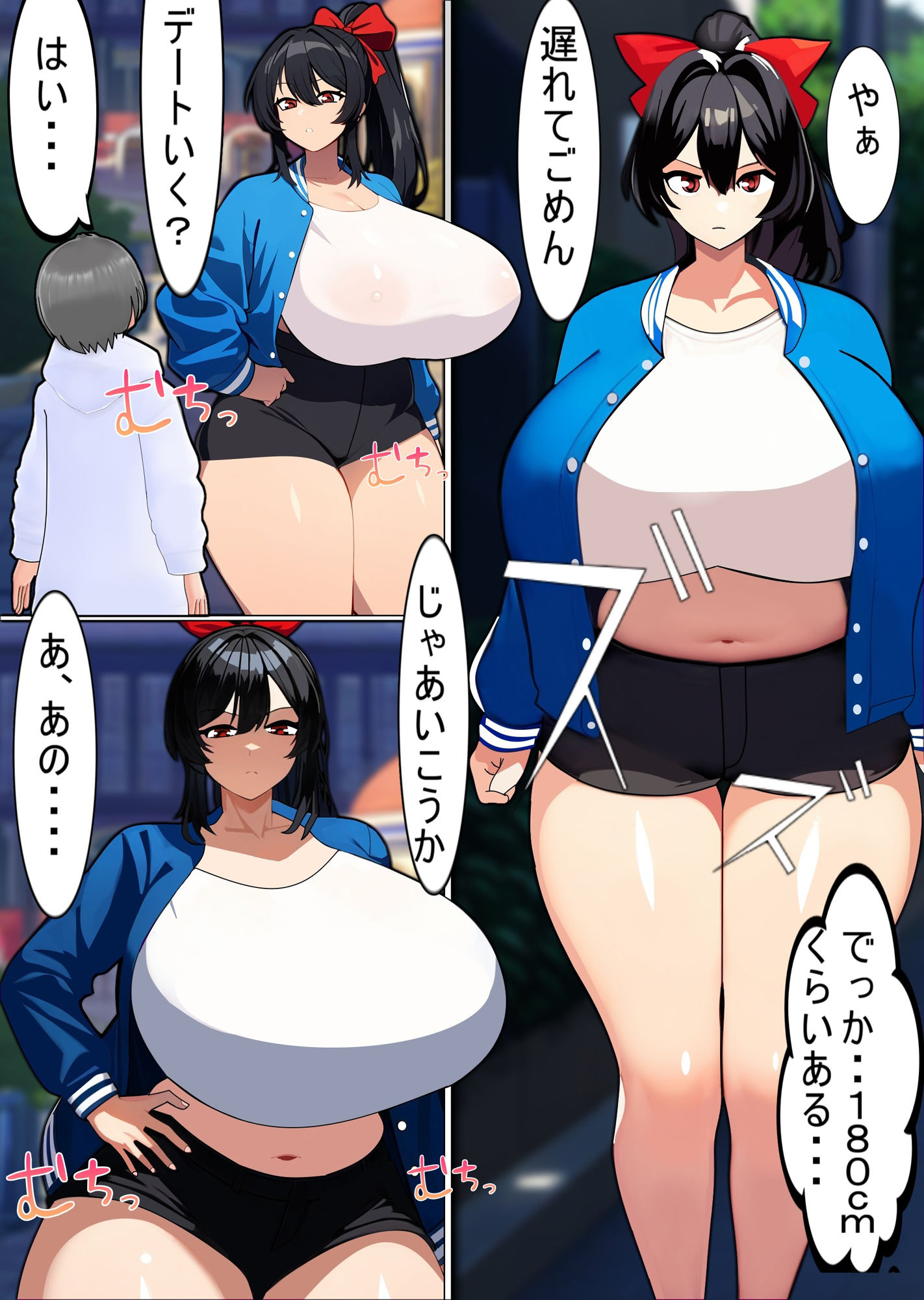 出会い系アプリで知り合ったサキュバスに丸呑みされる Swallowed whole by succubus met on a dating app サンプル3ページ目