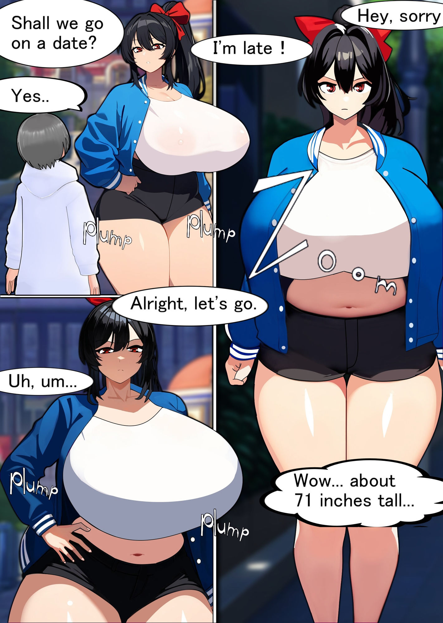出会い系アプリで知り合ったサキュバスに丸呑みされる Swallowed whole by succubus met on a dating app サンプル8ページ目