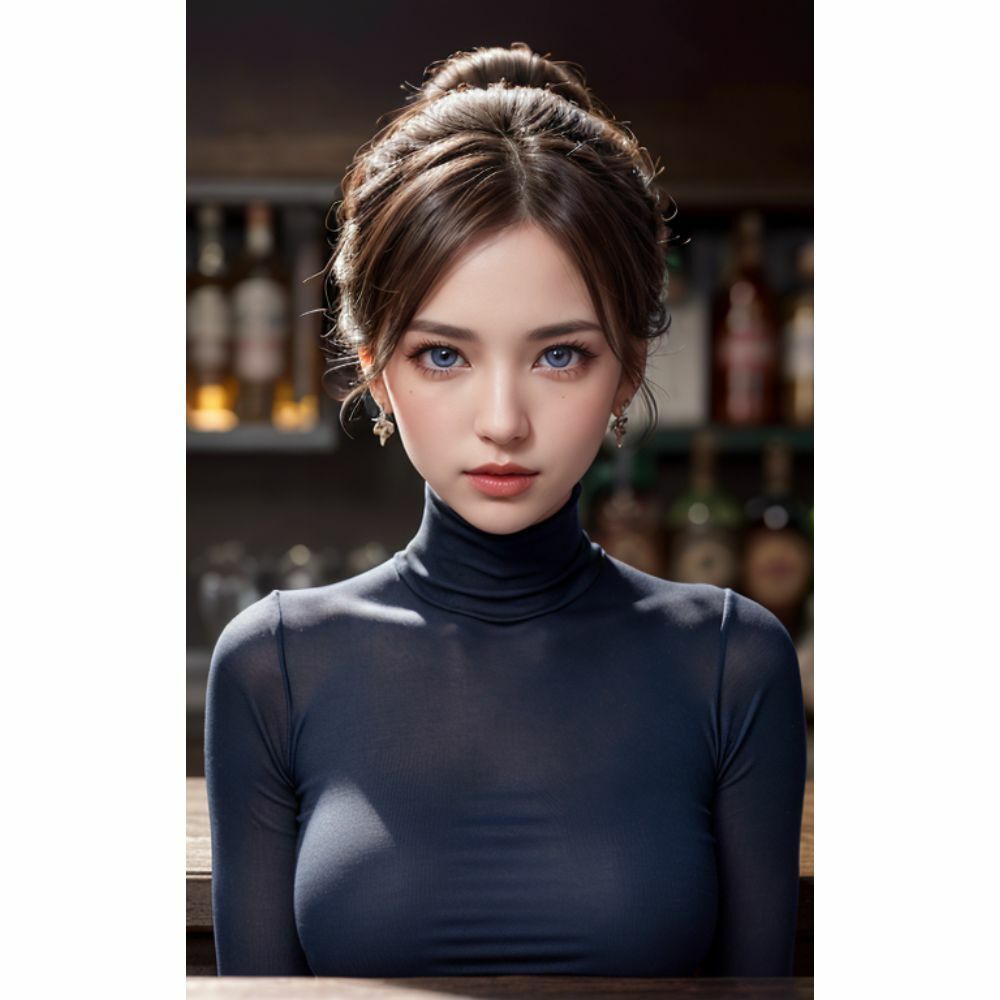 バーカウンターで輝く巨乳な誘惑 サンプル10ページ目