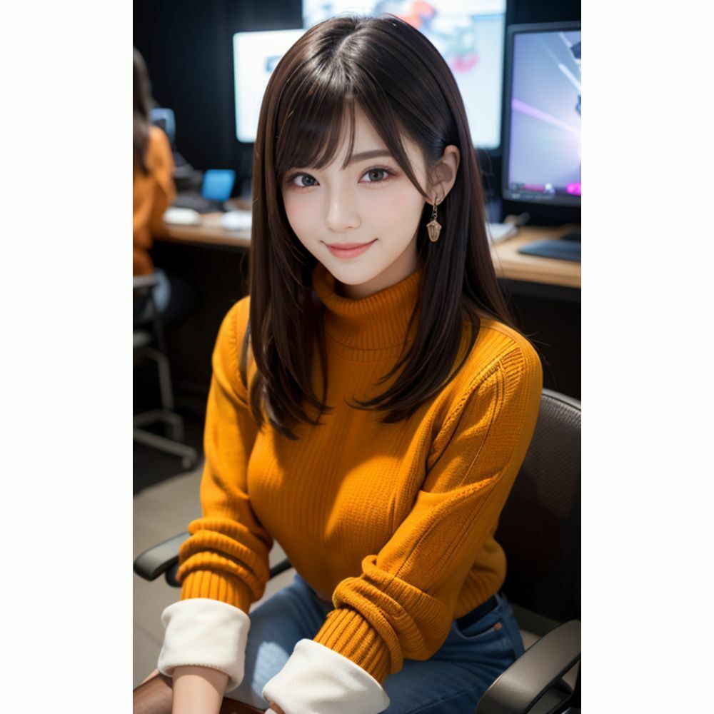 セーターの甘い誘い サンプル2ページ目