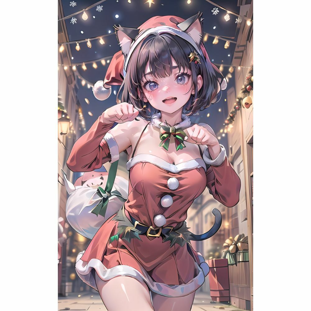 恋する聖夜の美少女たち サンプル1ページ目
