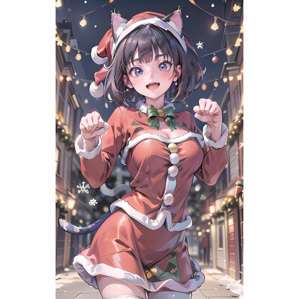 恋する聖夜の美少女たち サンプル2ページ目