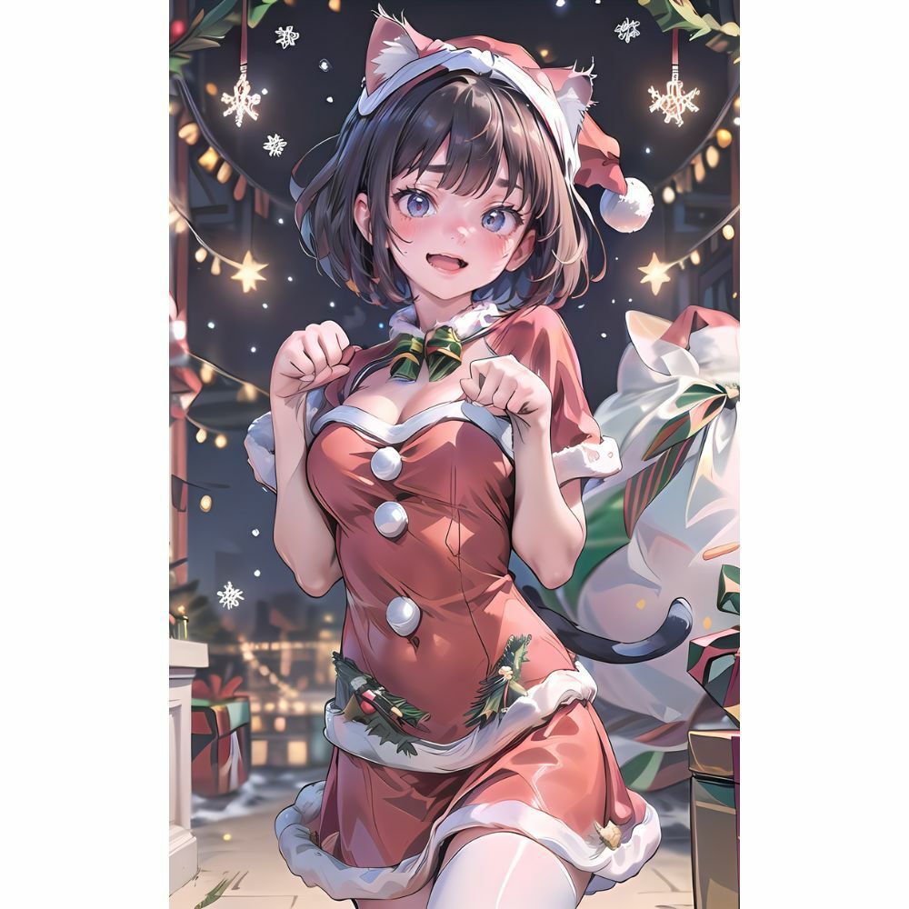 恋する聖夜の美少女たち サンプル3ページ目