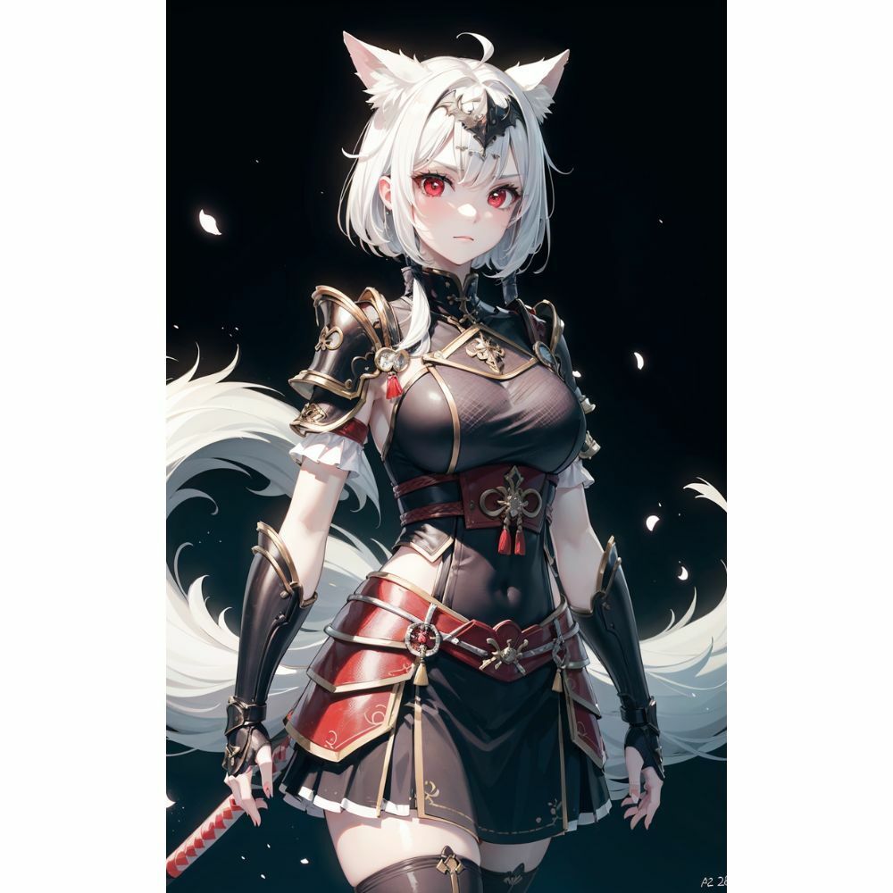幻想の戦姫: 猫耳甲冑美女の誘惑 サンプル3ページ目
