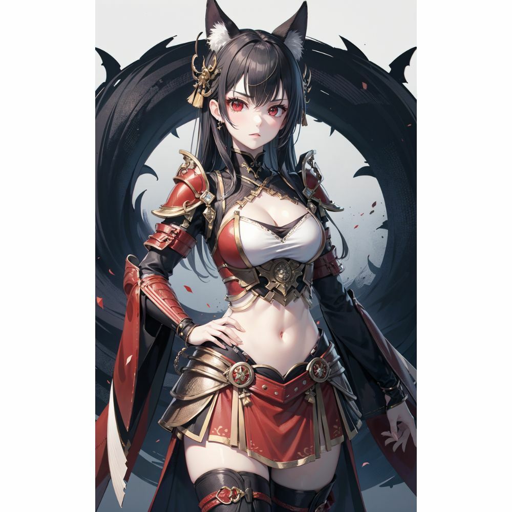幻想の戦姫: 猫耳甲冑美女の誘惑 サンプル4ページ目