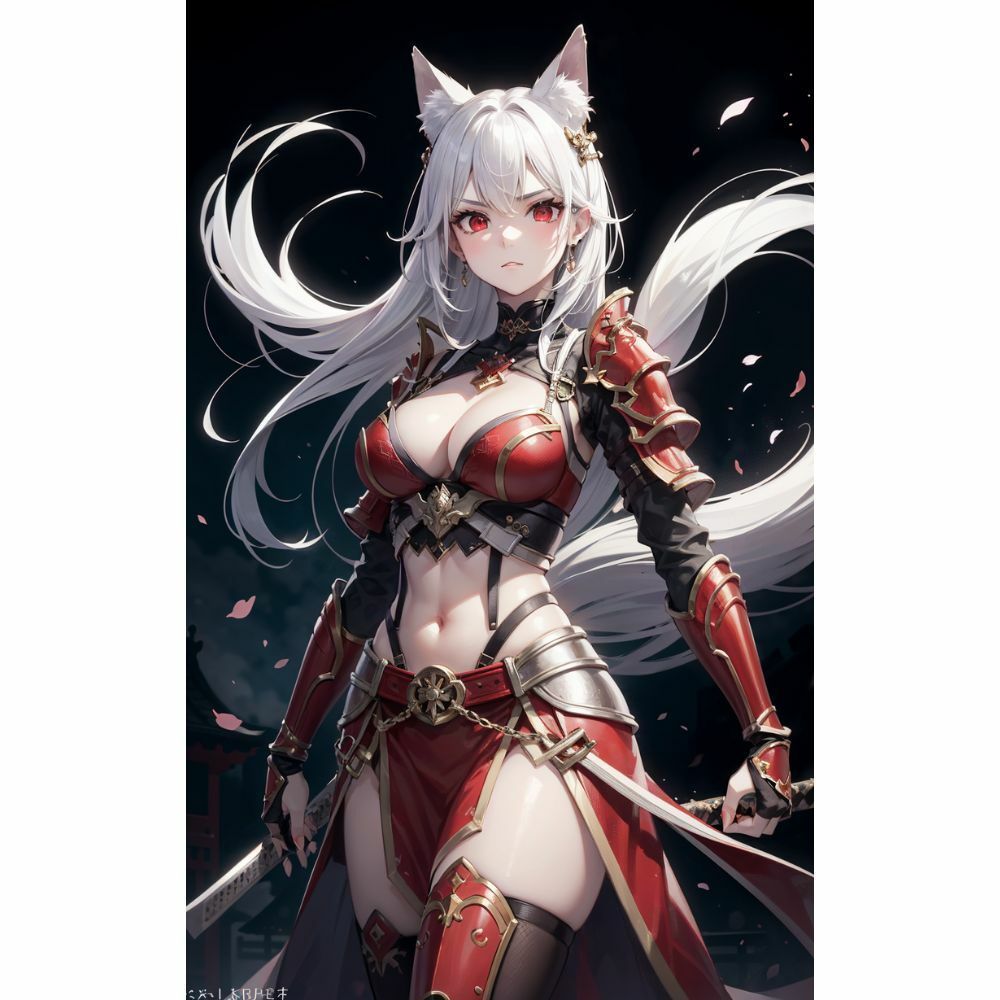 幻想の戦姫: 猫耳甲冑美女の誘惑 サンプル5ページ目