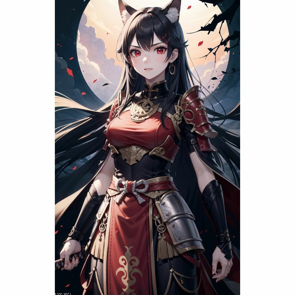 幻想の戦姫: 猫耳甲冑美女の誘惑 サンプル6ページ目