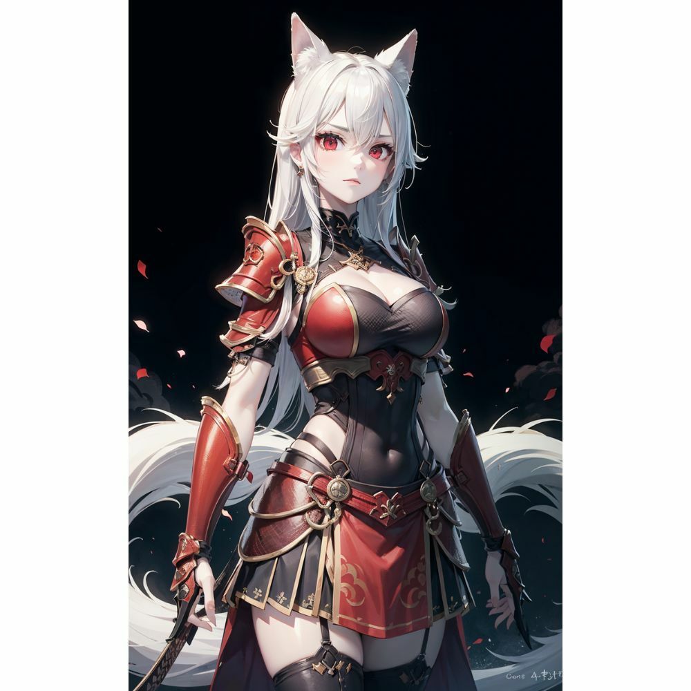 幻想の戦姫: 猫耳甲冑美女の誘惑 サンプル7ページ目