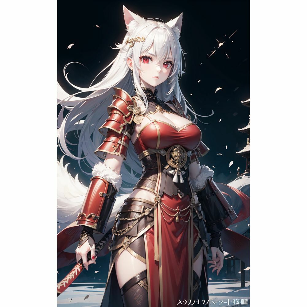 幻想の戦姫: 猫耳甲冑美女の誘惑 サンプル9ページ目