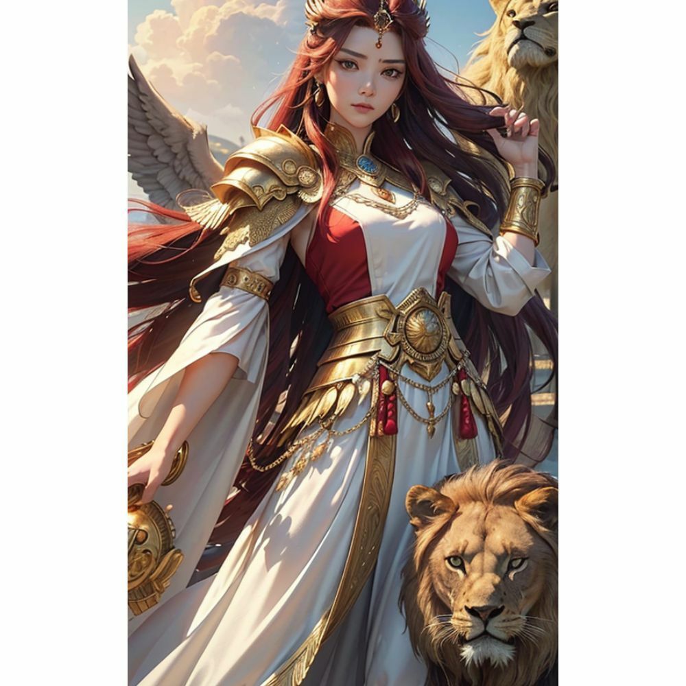 煌めく獅子と美の女神 サンプル2ページ目