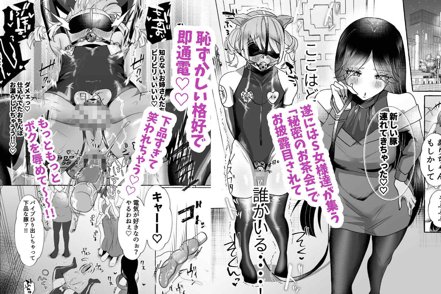 しおん100％♀ 可愛いボクが無様メス豚奴●にされるまでの記録 サンプル5ページ目