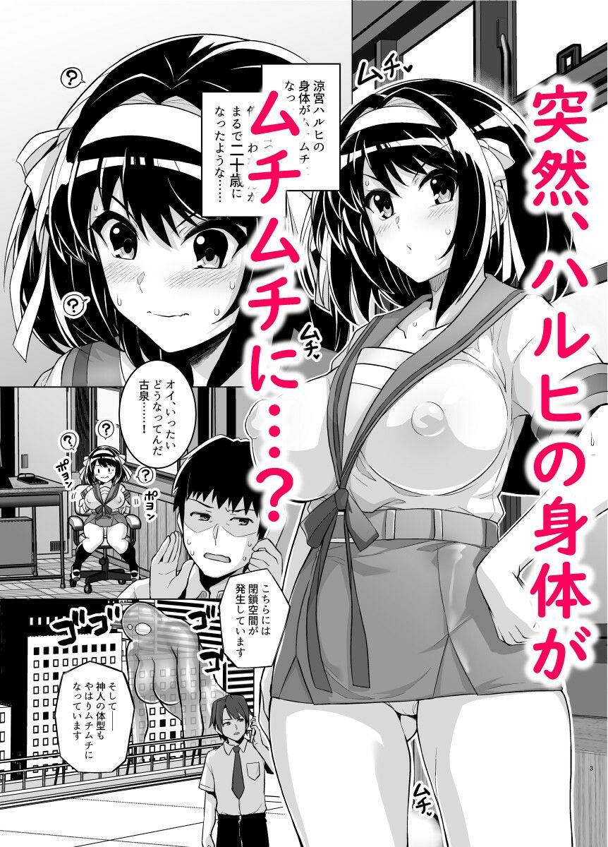 ムチ宮ハルヒの困惑＋2023ハルヒ支援サイトCG集総集編 サンプル2ページ目
