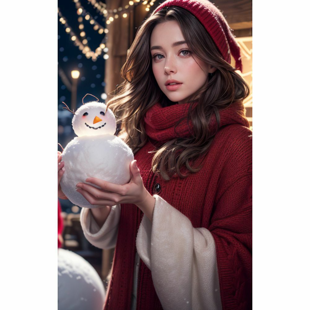 雪だるまと美女 サンプル1ページ目