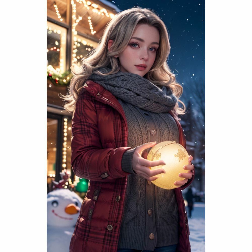 雪だるまと美女 サンプル2ページ目
