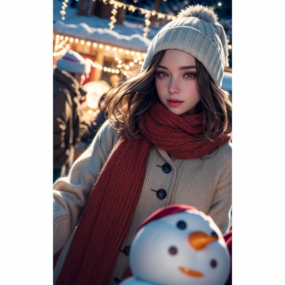 雪だるまと美女 サンプル4ページ目