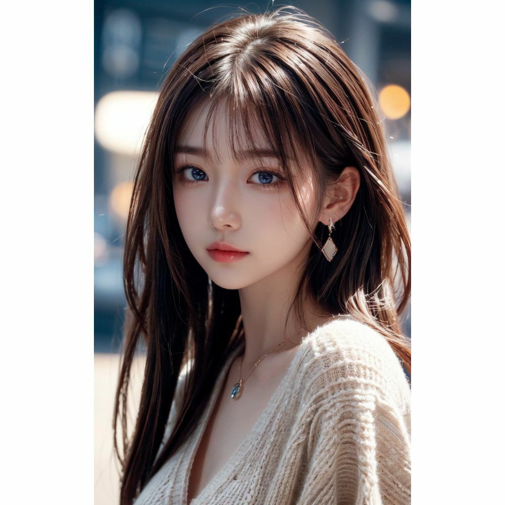 谷間がエロい美女 サンプル6ページ目