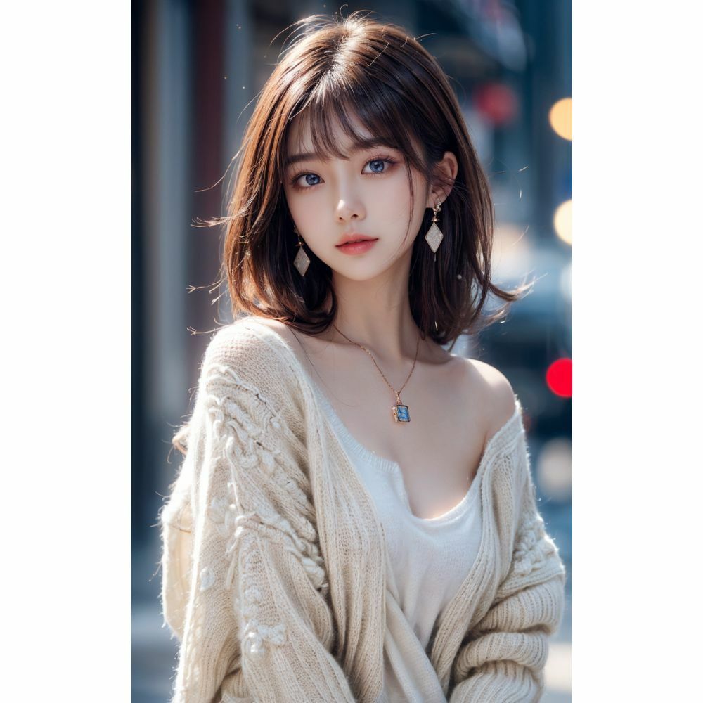谷間がエロい美女 サンプル7ページ目