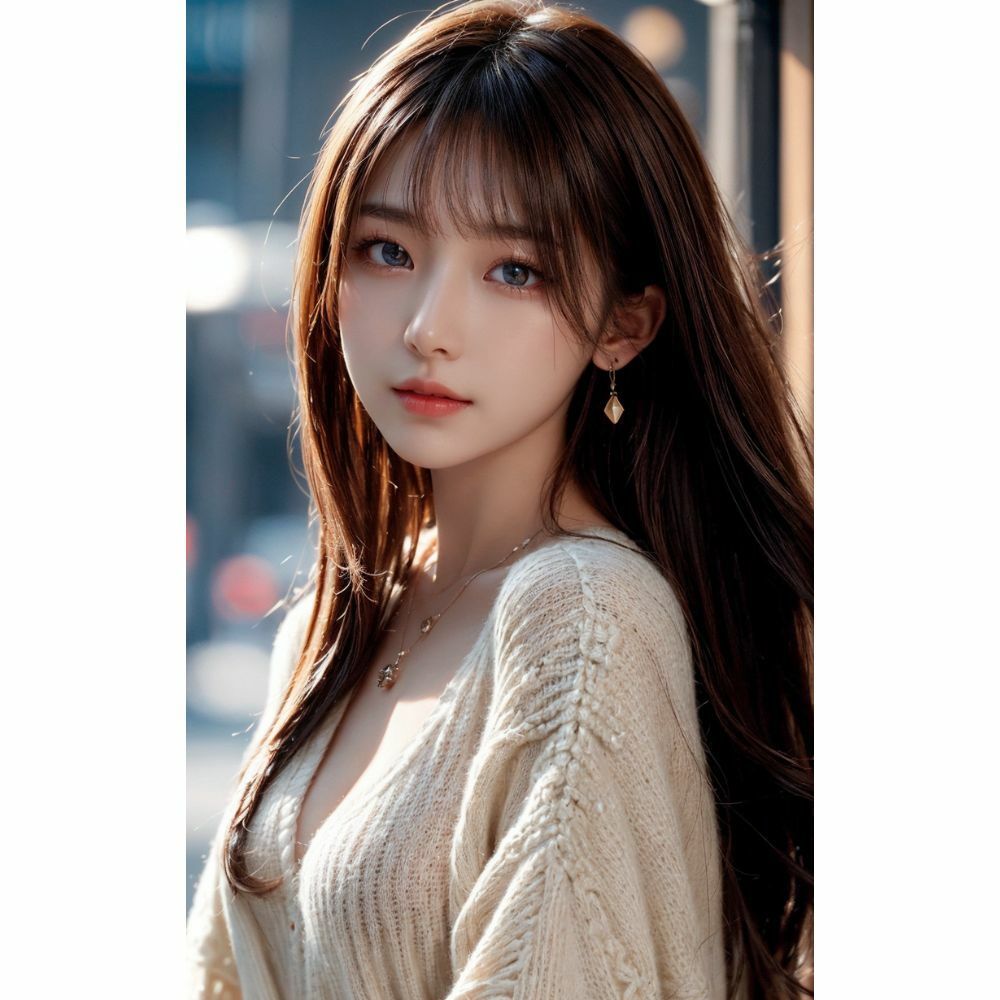 谷間がエロい美女 サンプル9ページ目