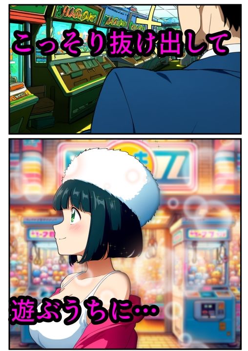 抜け出しエッチ1 サンプル2ページ目