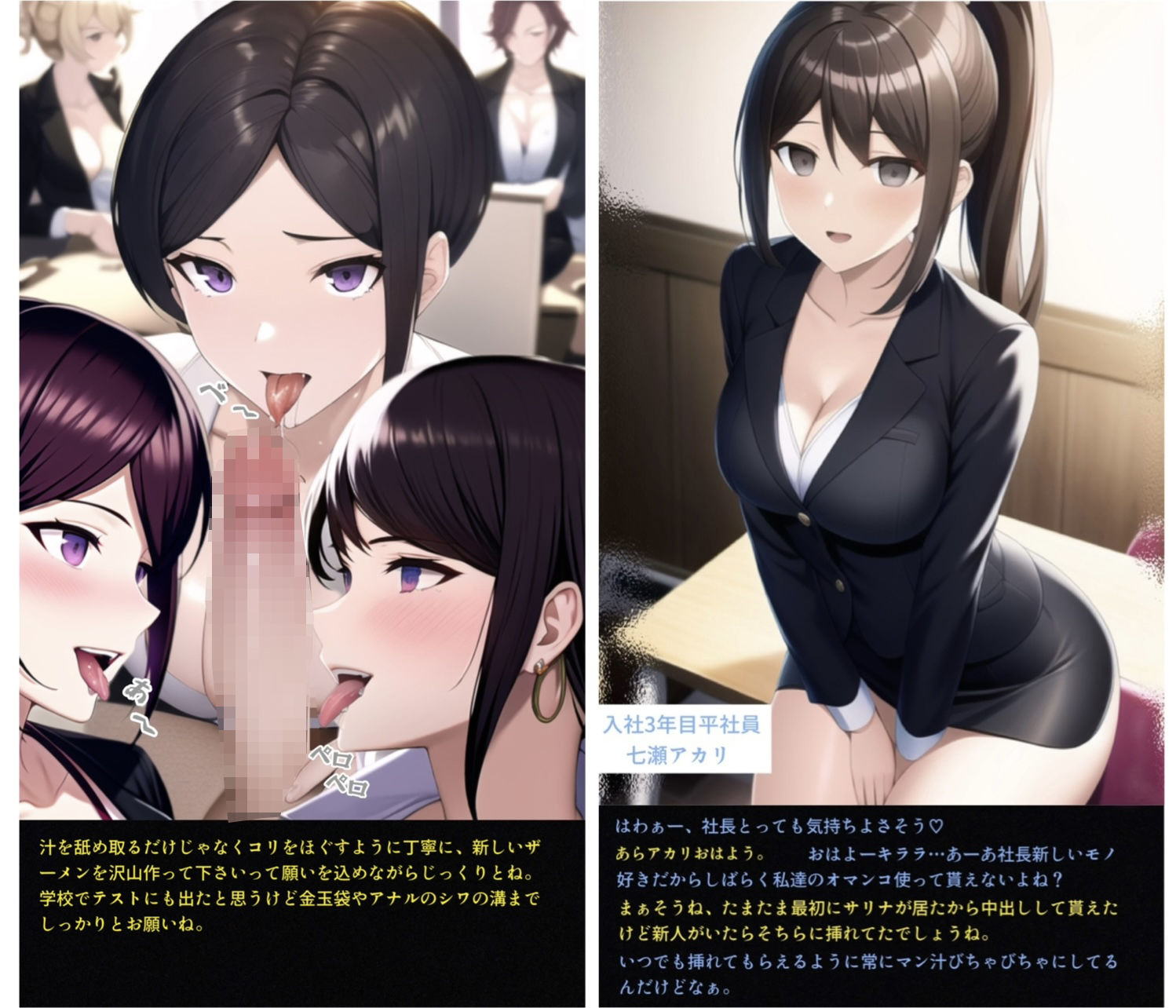 テンプレチート能力で世界を支配した男の後日談 会社編 サンプル4ページ目