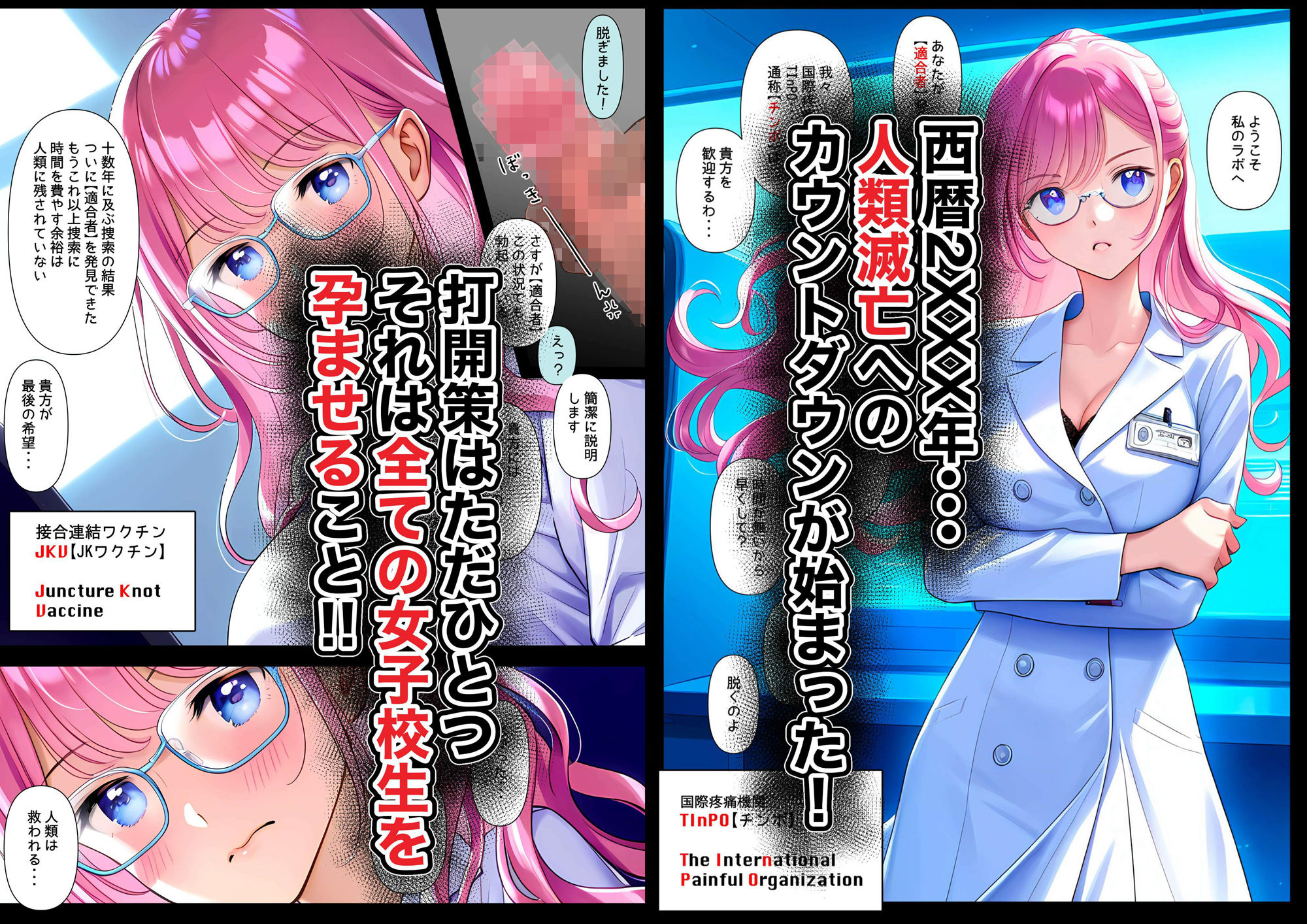 この街の女子校生は、どこかおかしい。第1話 サンプル1ページ目