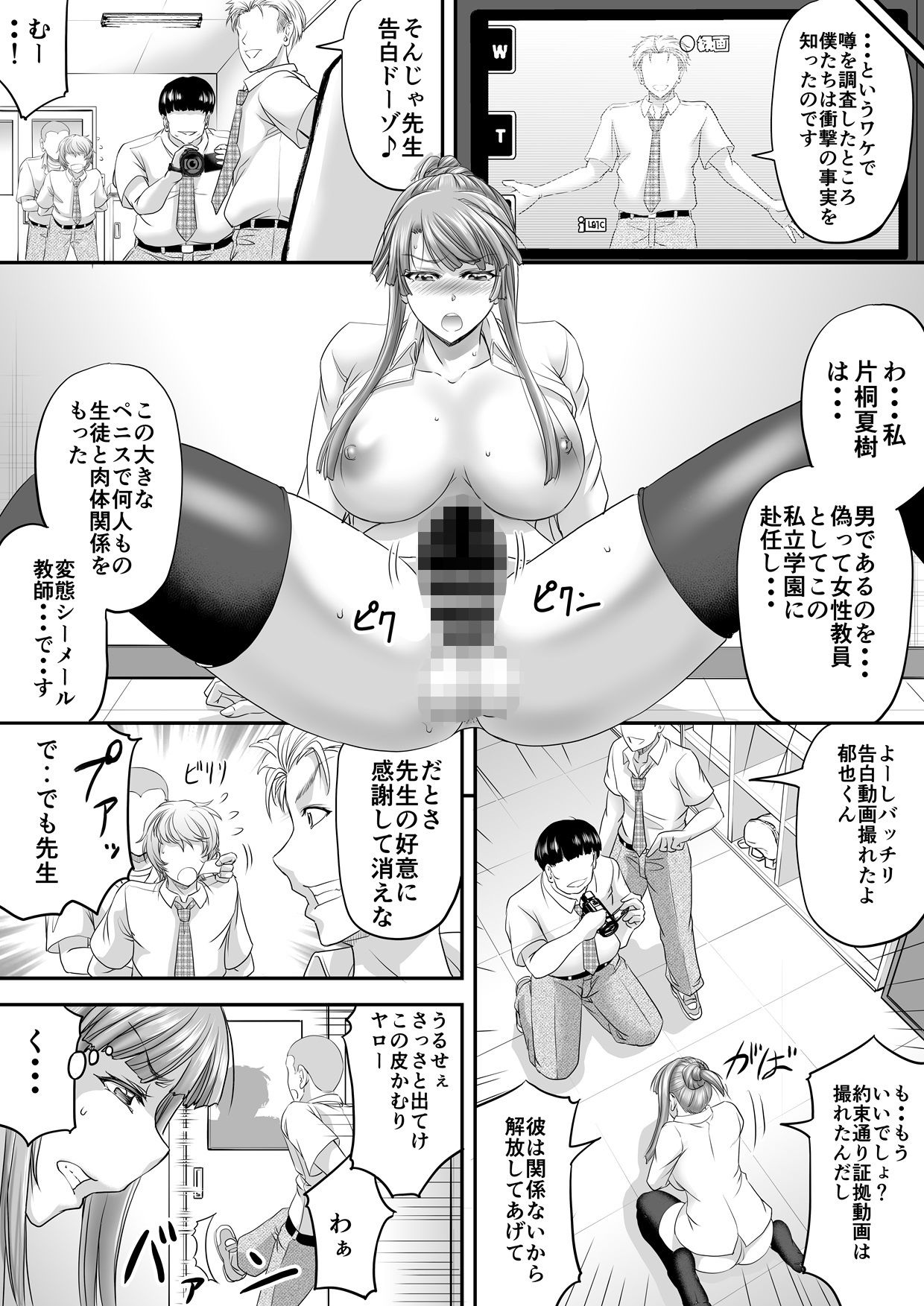シーメール元教師がパパ活で求めたモノ サンプル7ページ目