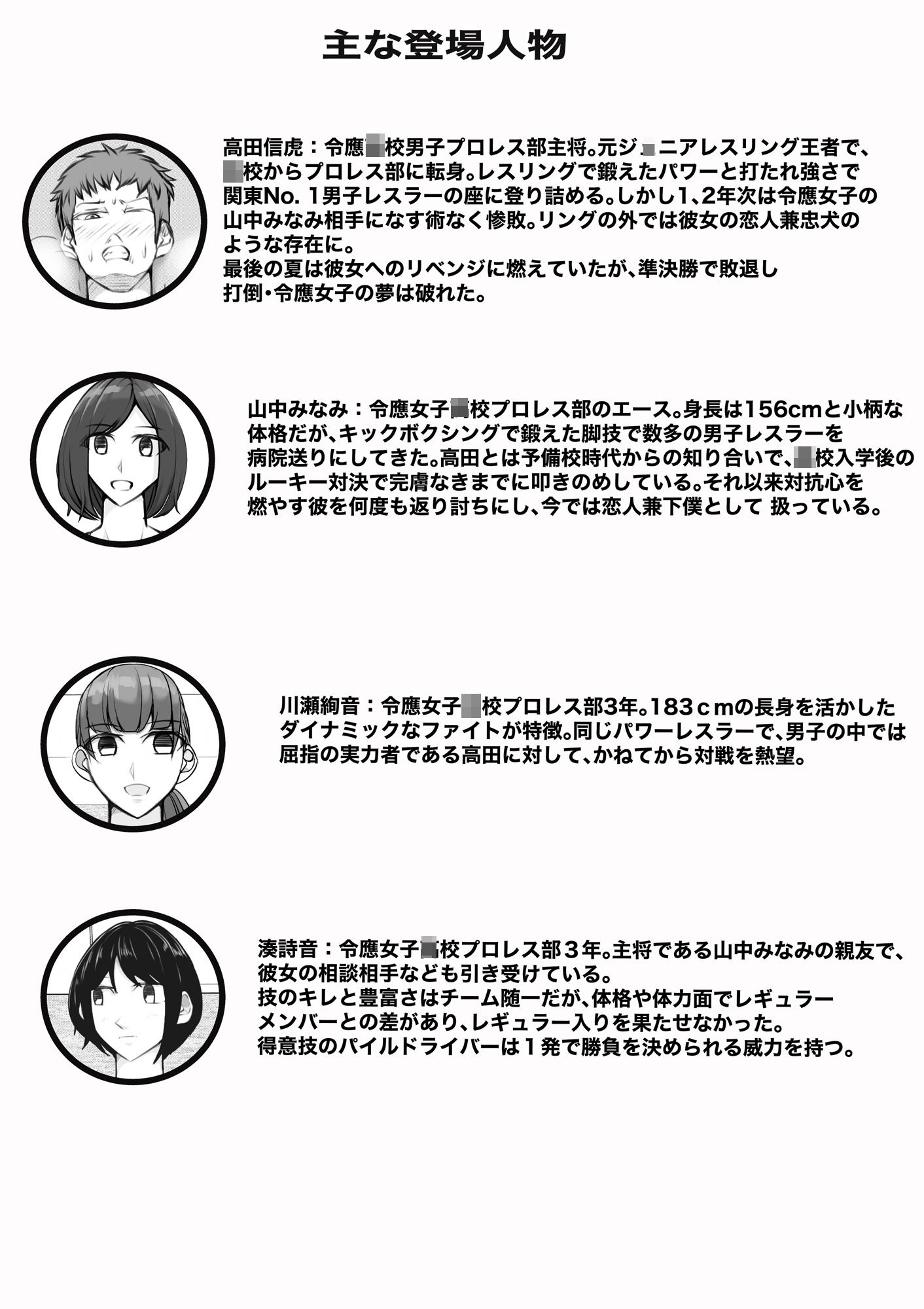 堕ちた男子、絶望のリング2 サンプル1ページ目