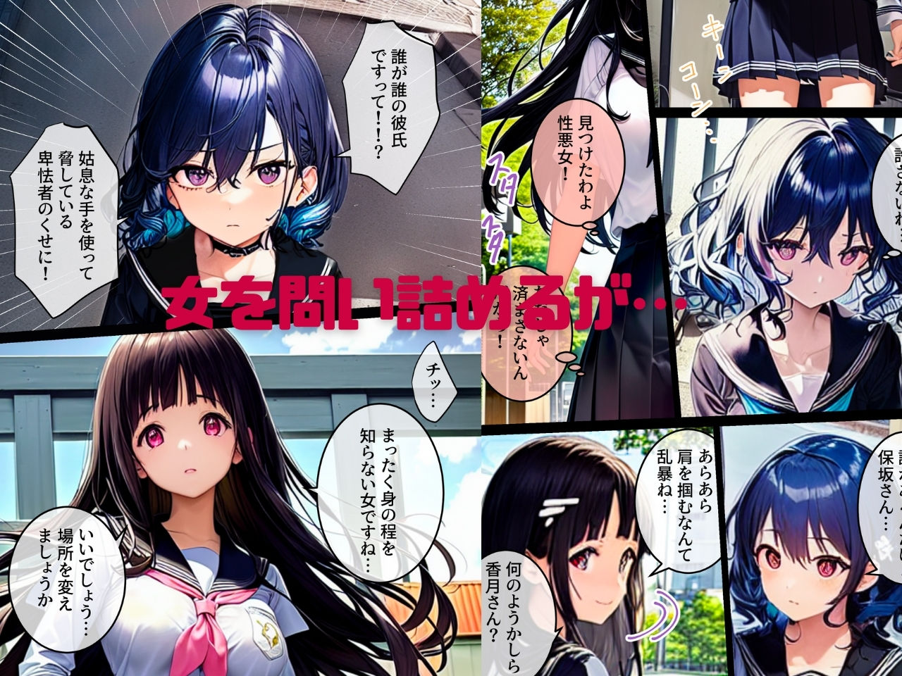 【完結】生イキメイド3〜女に逆NTRされて罪悪感。打ち明けたら気にせずラブラブ仲直りセックスしてくれた。でも女を問い詰めに行ったら手下にレ◯プされたらしく許せないので絶対復讐してやる！ サンプル7ページ目