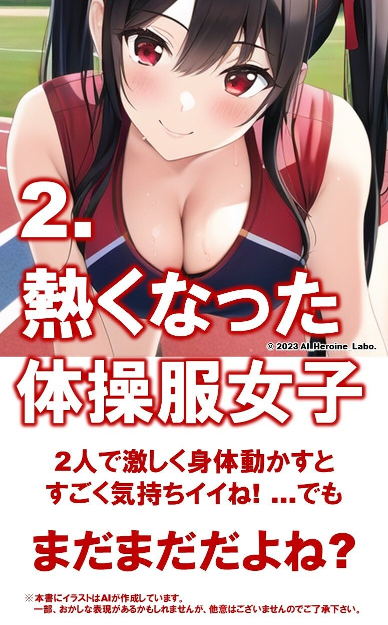 1つの呪文で生み出された100人のAI妄想美少女-9【運動場で何（ナニ）する？ 体操服女子編】 サンプル7ページ目