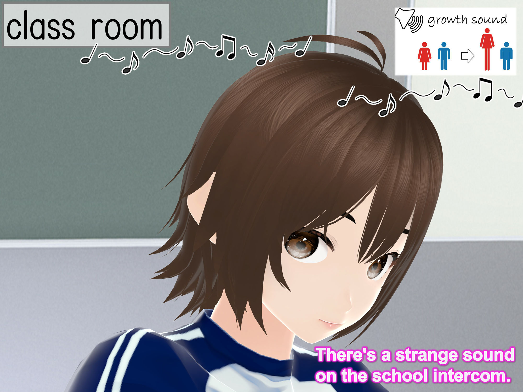 Outgrowing only girls， Overtake boys， Growth sound dumbbells Arc サンプル4ページ目