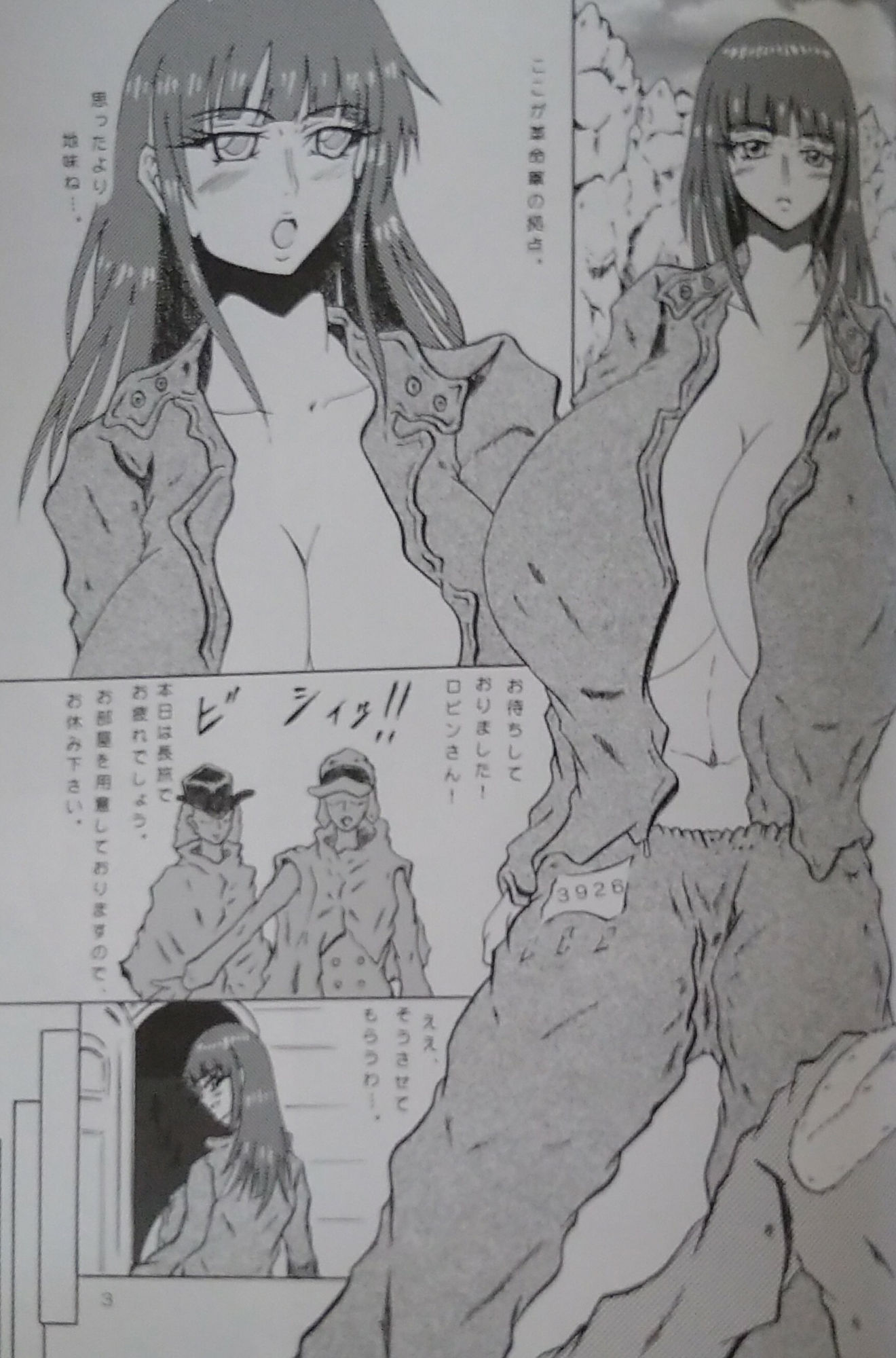 花革命日記 サンプル2ページ目