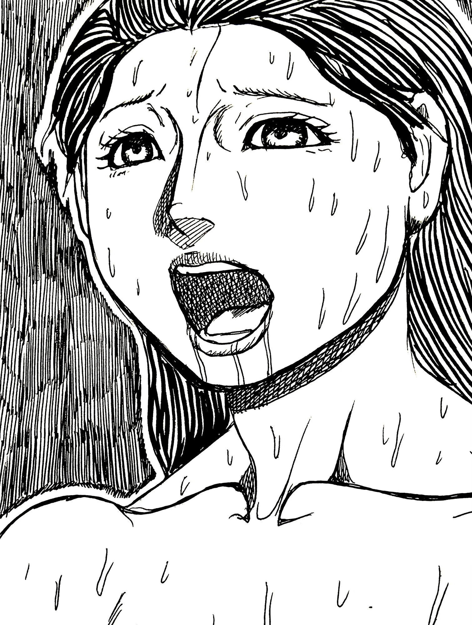 覚悟の女性 サンプル8ページ目
