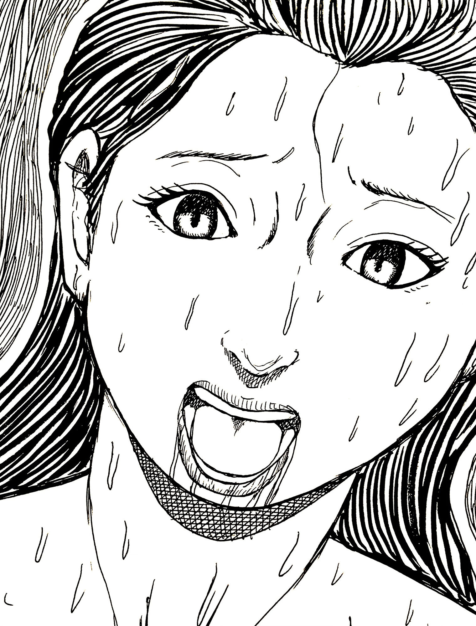 覚悟の女性 サンプル9ページ目