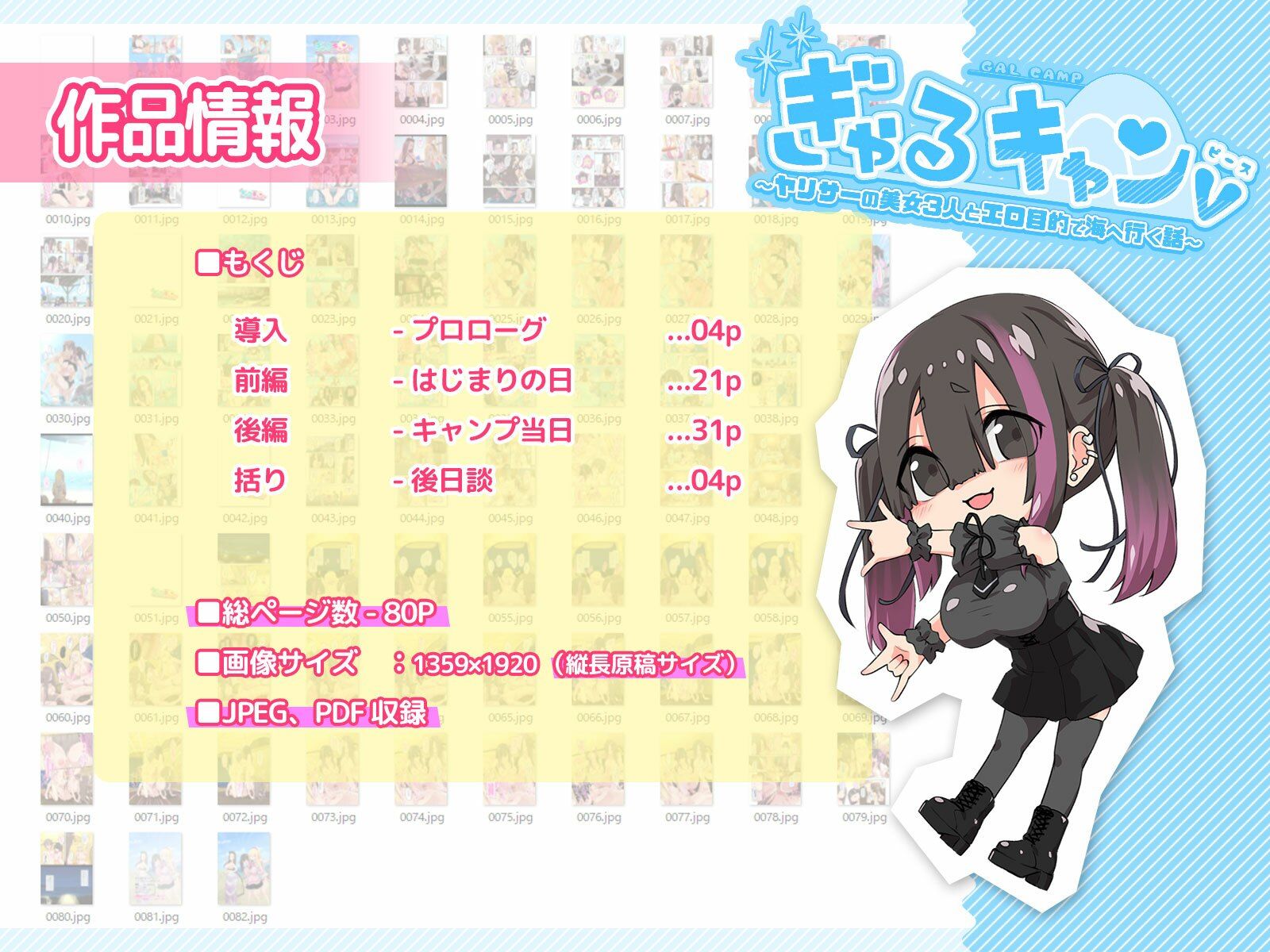ぎゃるキャンv〜ヤリサーの美女3人とエロ目的で海へ行く話〜 サンプル10ページ目