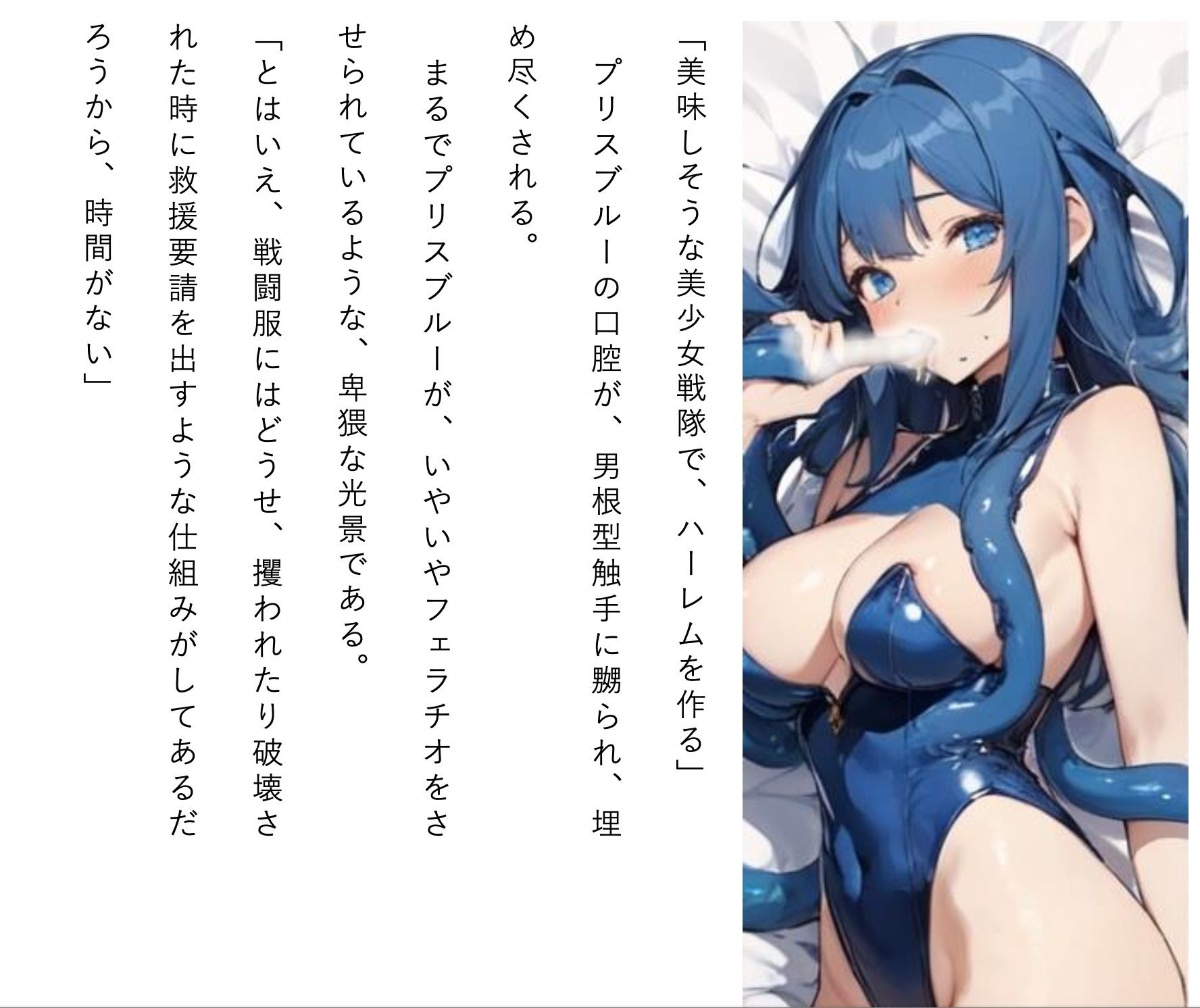 寸止め美少女戦隊プリティスキン 第一部 上巻 サンプル7ページ目