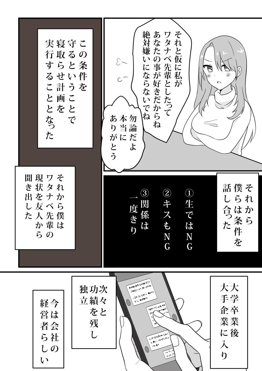 愛妻、寝取らせ計画〜こんなに高スペックな男に敵うわけがない〜 サンプル3ページ目