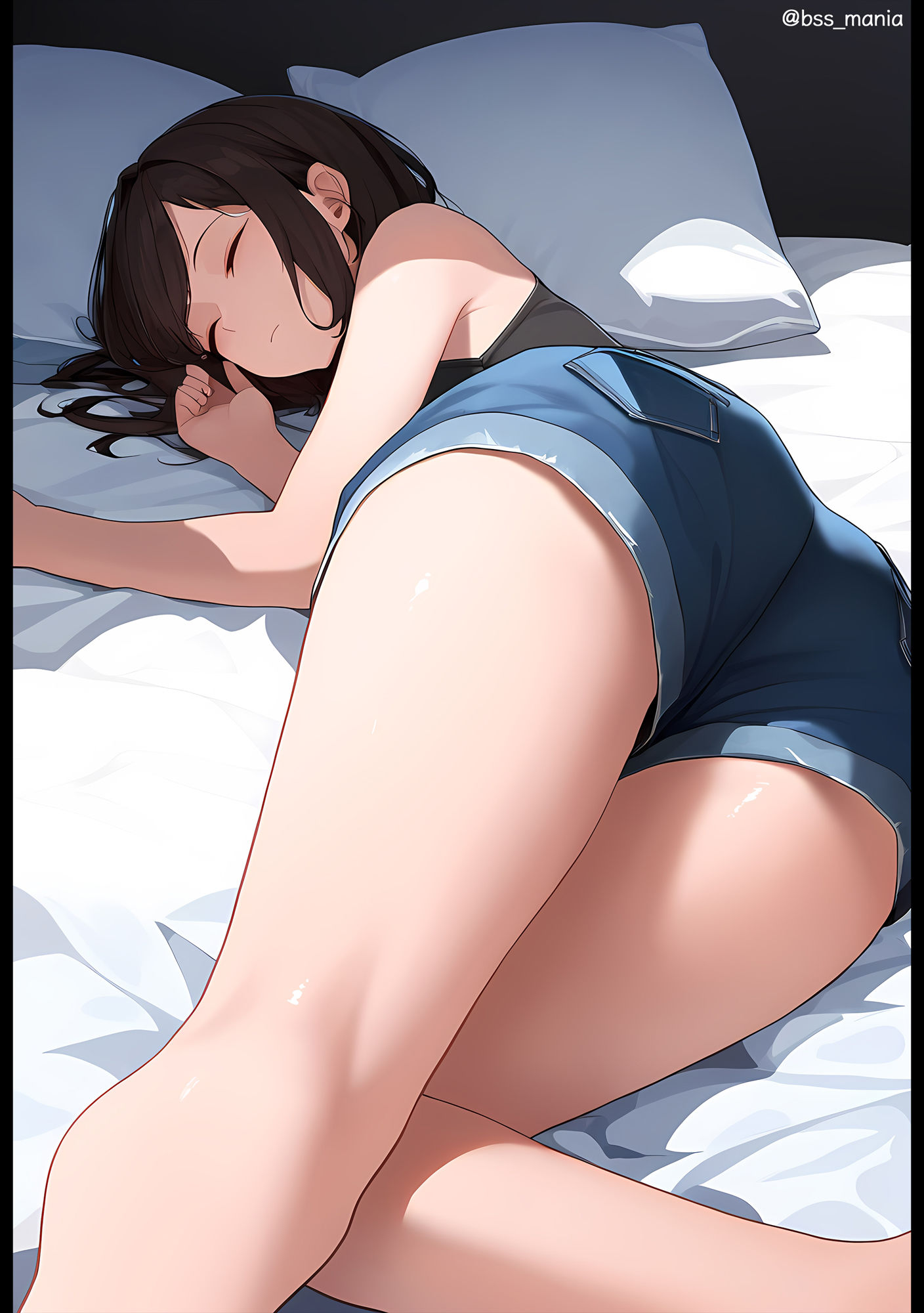 寝てるセフレのケツ 僕が先に好きだったあの子が… サンプル3ページ目
