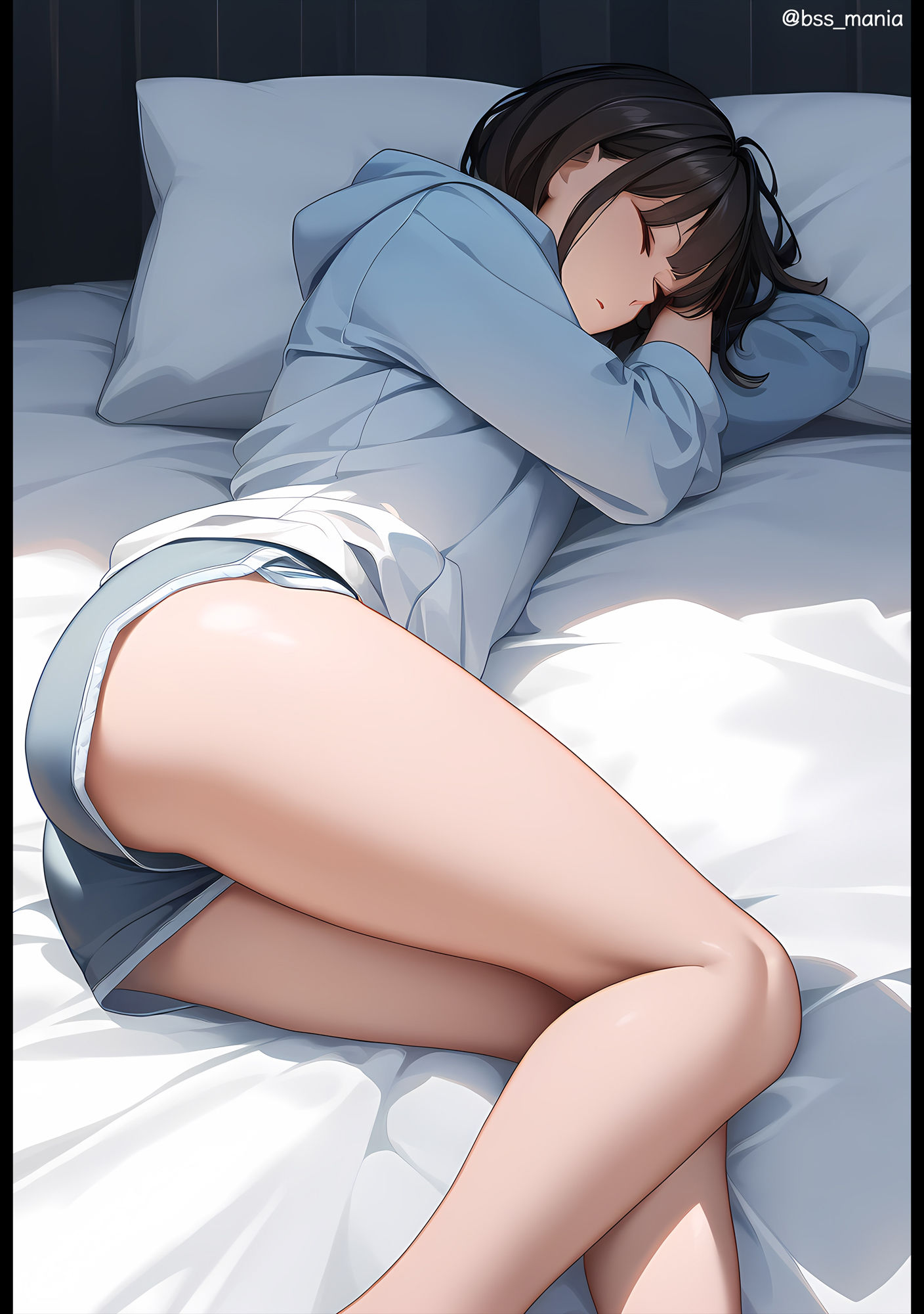 寝てるセフレのケツ 僕が先に好きだったあの子が… サンプル7ページ目