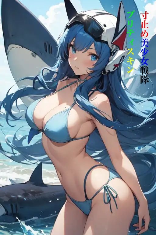 寸止め美少女戦隊プリティスキン 第一部 中巻 サンプル1ページ目